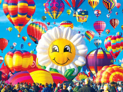 Kodak Blooming Hot Air Balloons 350 Piece Jigsaw Puzzle | eBay