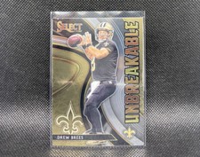 Drew Brees Unbreakable 2020 Panini Select Football #U17 New Orleans Saints NFL