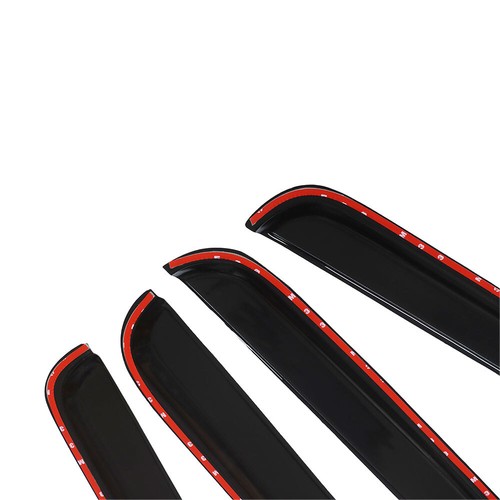Para Ford F250/F350/F450 1999-2016 Super Duty doble cabina viseras de ventana protectores de lluvia - Imagen 7 de 9