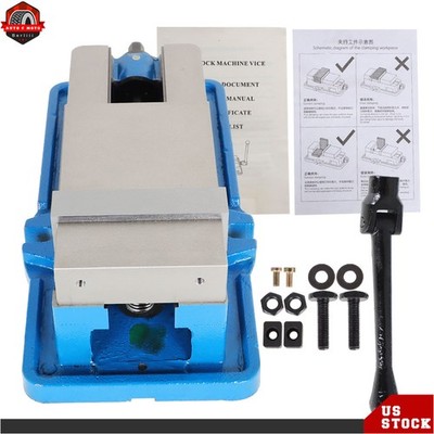 4 Inch Vise Lockdown CNC Milling Machine Vise Clamping Vice Plier Milling