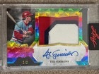 2025 Leaf Spectacular Ted Simmons Patch Autograph Auto 2/2 Cardinals HOF