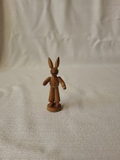 Osterhase, Hase, Holzfigur, Deko Ostern, Erzgebirge, DDR 