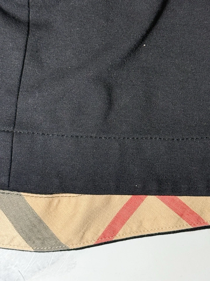 Burberry Niños Falda Negra 4Y 104 cm Dobladillo a Cuadros Nova Niñas Diseñador Clásico Foto 4 de 4