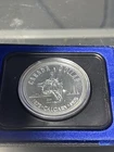 1975 Calgary 100th Anniversary Silver Canadian Dollar W/Box.