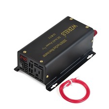 WZRELB 300W 24VDC to 110V120V AC Pure Sine Wave Power Inverter home RV new camp