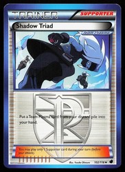 Shadow Triad 102/116 Plasma Freeze Uncommon Trainer
