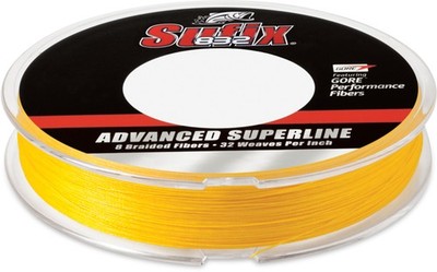 Sufix 832 Advanced Superline High-Vis Yellow Braided Line - 300 Yard Filler Spoo