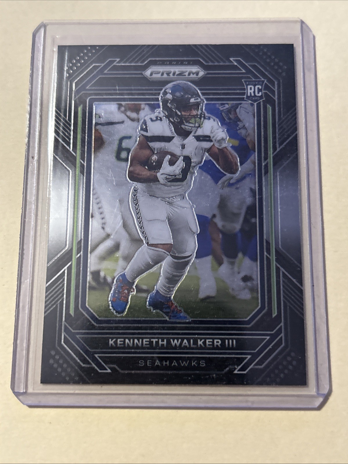 2022 Panini Chronicles - Prizm Black Kenneth Walker III #PB-19 Silver (RC)