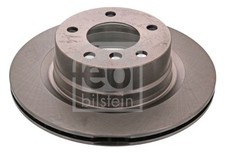 2x Febi Rear Vented Brake Discs Fits Bmw 1 Series 300mm