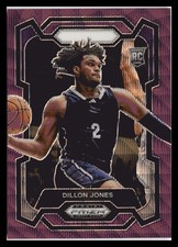 2024 Panini Prizm Draft Picks #14 Dillon Jones Prizms Purple Wave