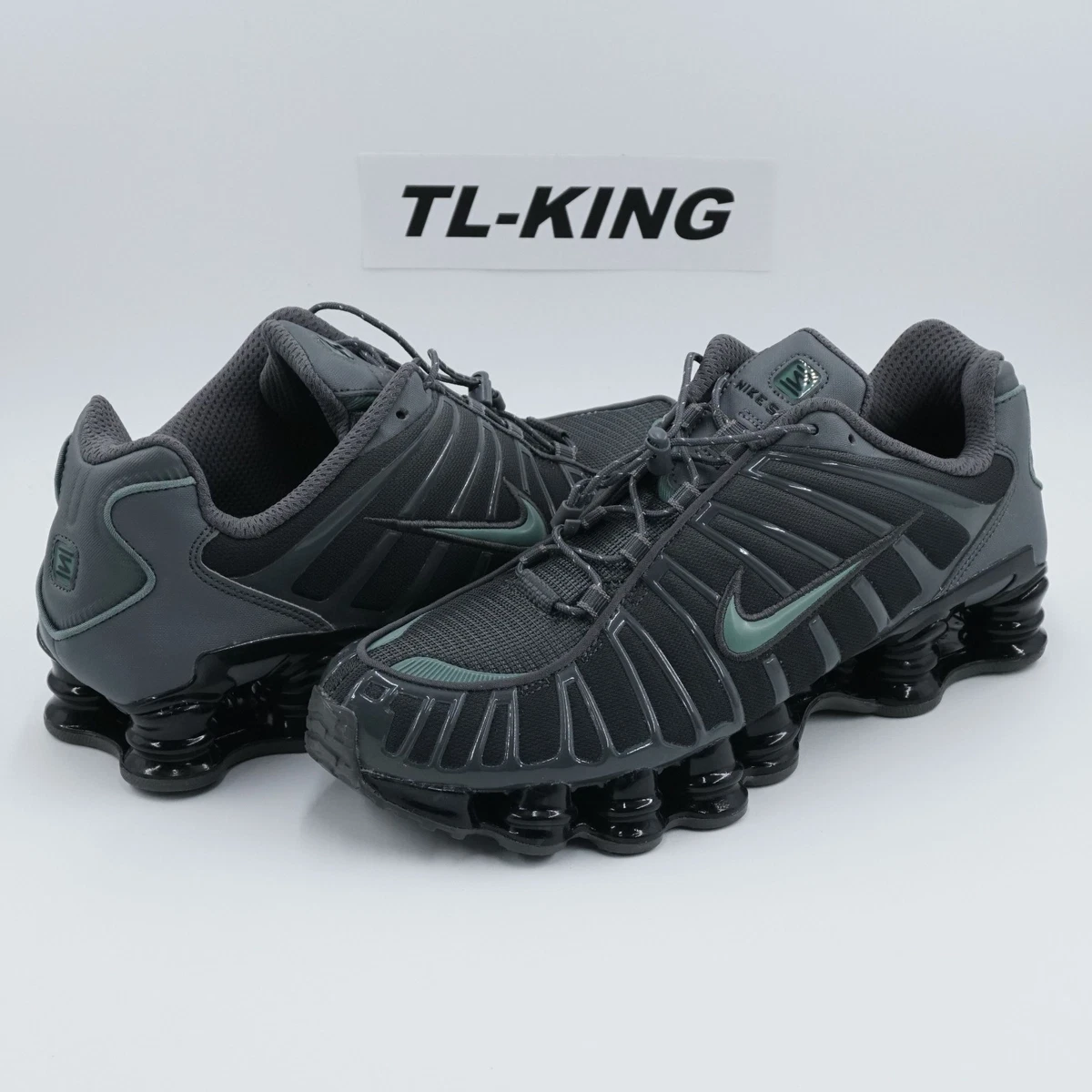 Nike Shox TL Iron Grey Clay Green for Sale | Authenticity