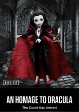 Mattel Monster High Skullector Dracula Doll HDW24 - Brand New, Sealed