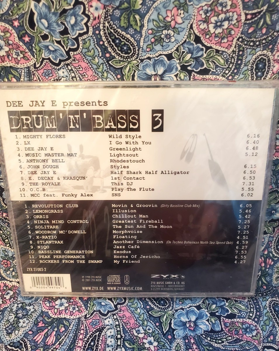 Sealed Drum 'n' Bass 3 by Various (2 CD, 1998) Dee Jay E Presents