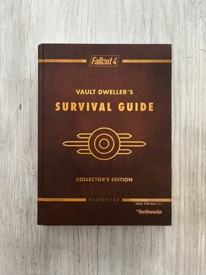 Fallout 4 Vault Dweller's Survival Guide Collector's Edition Prima Guide HC VG+