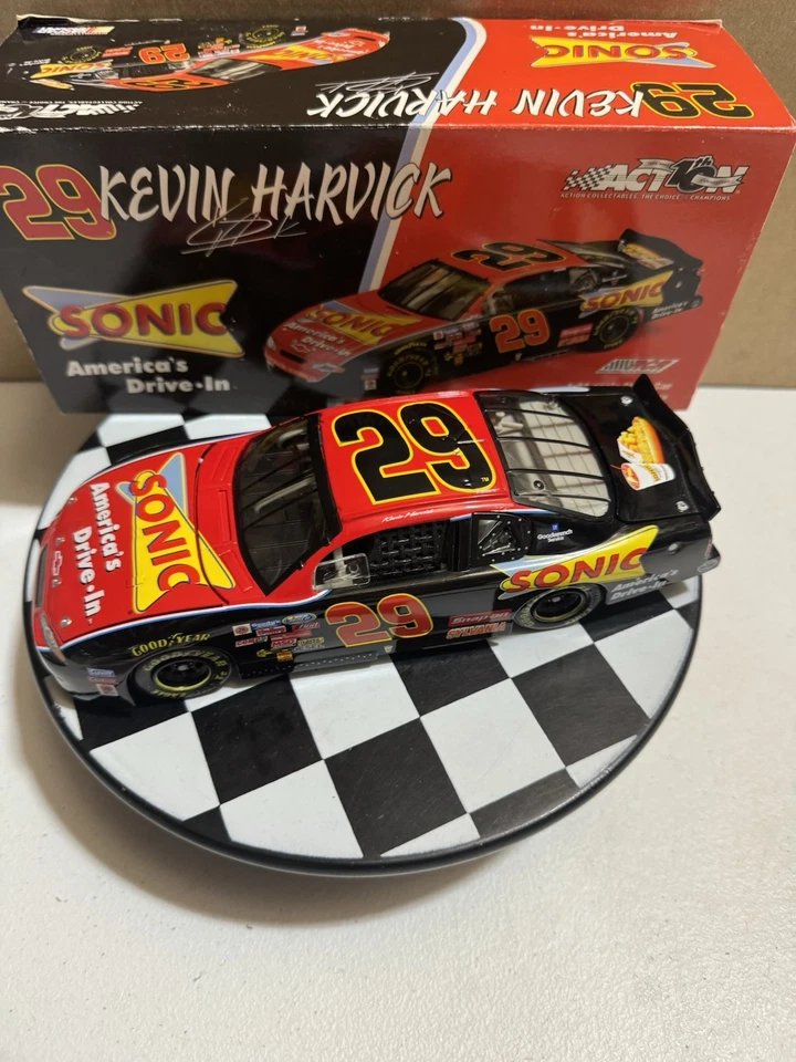 Kevin Harvick #29 Sonic 2002 1/24 Nascar Diecast - Image 2 of 4