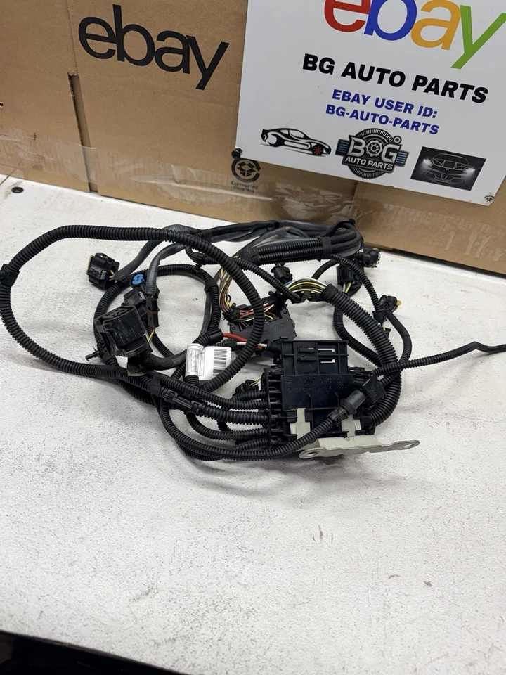 BMW X6 F16 2015-2019 3,0 L motor cable arnés fabricante de equipos originales 12527591981 Foto 4 de 4