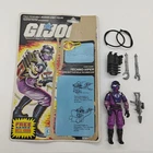 VINTAGE 1980'S GI  JOE TECHNO-VIPER NEAR COMPLETE WITH FILE CARD EXCELLENT COND