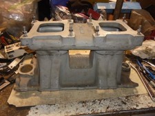 Aluminum Tunnel Ram Intake Sbc Weiand 1912 Top Ihra Nhra Rat Rod Street Racer