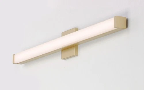 Maxim Spec 30" Linear Suspension - Gold, Champ, Gld Leaf 1-Light - Picture 4 of 4