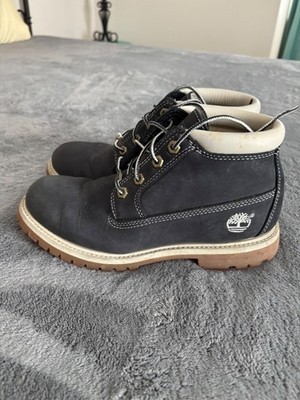 Timberland Nellie Chukka Waterproof Suede Leather Low Top Women's Boots Sz 8.5