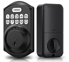 TEEHO THO01 Keyless Entry Door Lock with Keypad - Smart Deadbolt Lock for Front