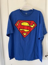 Superman Blue Superman Logo T-Shirt Men s Size XXL