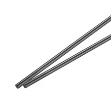 2 Pack 5mm x 150mm Carbon Fiber Rod for RC Plane DIY Tool Wing Tube Quadcopter
