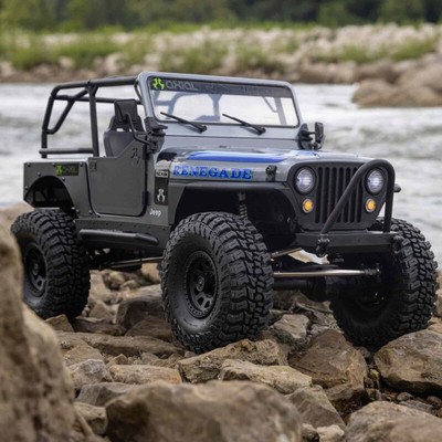 Axial SCX10 III Jeep CJ-7 4x4 RTR   Lizenziertes RC für Offroad-Abenteuer Grau