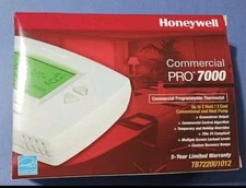 Honeywell Commercial Thermostat Pro 7000, New.