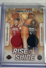 2024-25 Nba Hoops - Rise N Shine Robert Dillingham, Reed Sheppard #RSD-RSD  