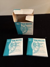 NOS GAF View-Master Personal Stereo Reel Mounts with Envelopes - 2 Boxes