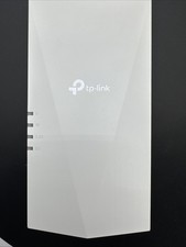 TP-Link RE700X AX3000 Mesh WiFi6 Wireless Extender  White  Used