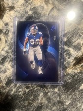 2025 Panini Silhouette MICHAEL STRAHAN #/99 BLUE NY Giants Color Match