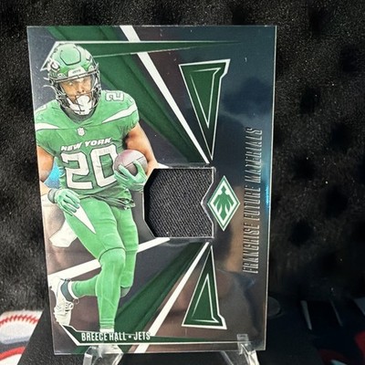 Breece Hall Panini 2024 Phoenix franchise future materials  #FFM-BHL /299 Jets