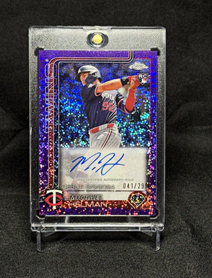Topps Chrome 2024 Michael Helman Minnesota Twins RC Auto CRDA-MH 041/299