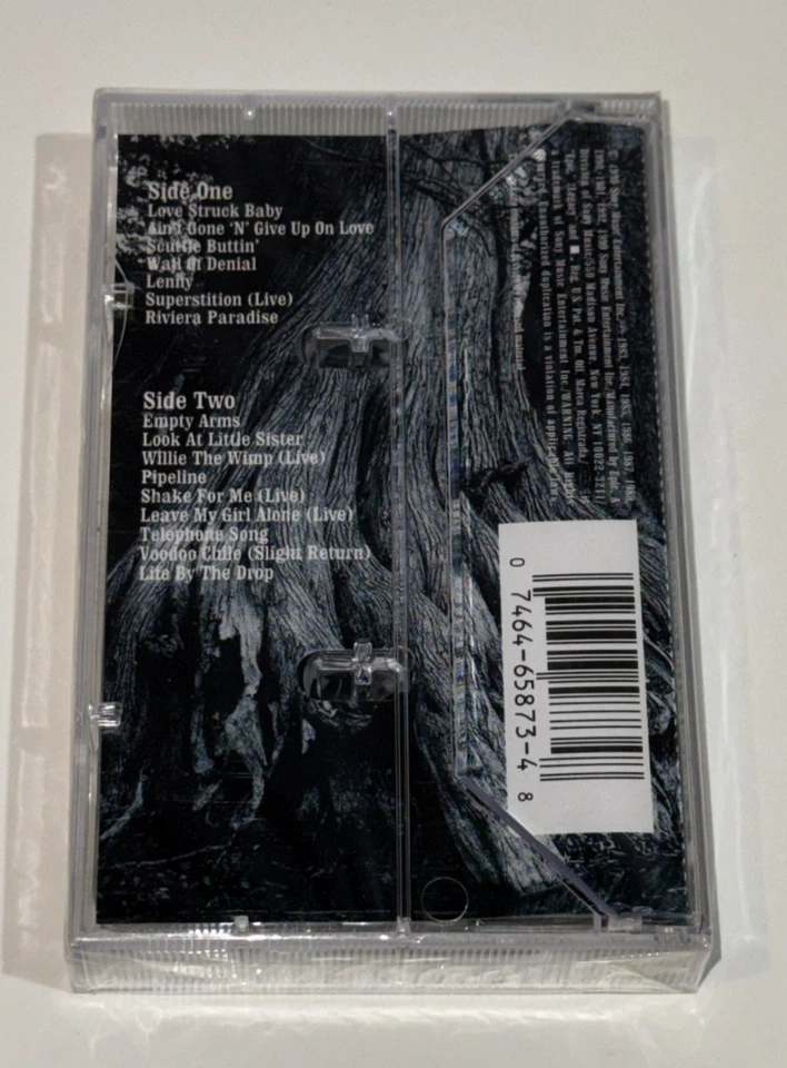 Stevie Ray Vaughan SEALED Cassette Lot Greatest Hits Vol 2 Live At Carnegie Hall - Image 3 of 4