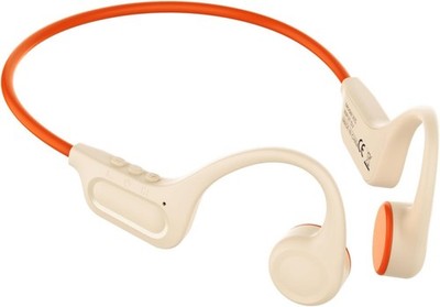 MONODEAL Knochenschall Kopfhörer Bluetooth 5.3 OpenEar USB-C NEU OVP orange weiß