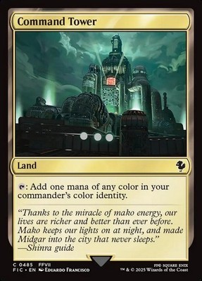 Command Tower 485 - NM - Final Fantasy Commander - MTG