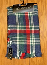 TWIG & ARROW ~ PLAID SQUARE BLANKET SCARF NEW w/ TAGS $20 Retail