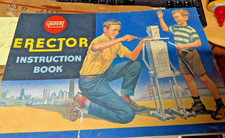 ORIG A.C. GILBERT ERECTOR SET MANUAL HOIST 6 1/2 SET C 59 10051