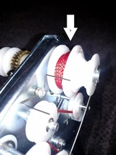 Crane Machine crane collection wheel for lift string by RetroArcade.us