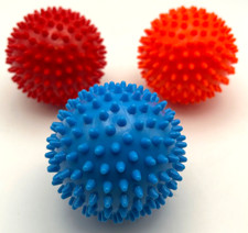 Spiky Massage Ball Set 3 Deep Tissue Foot Back Trigger Point Therapy Roller
