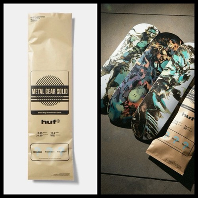 #ad Presale: HUF Metal Gear Solid Blind Bag Skate Deck Confirmed Order $218.99