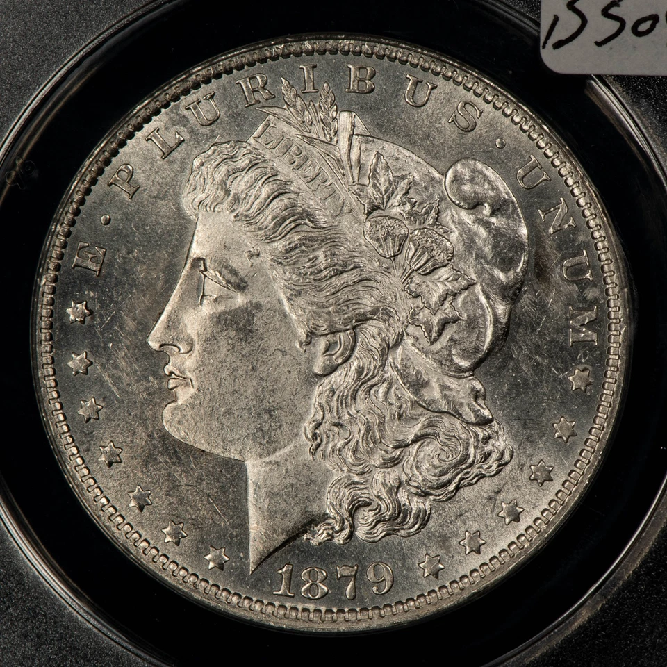 1879-O $1 Morgan Silver Dollar - Semi Proof-Like - ANACS MS 61 - SKU-B5099 - Image 3 of 4