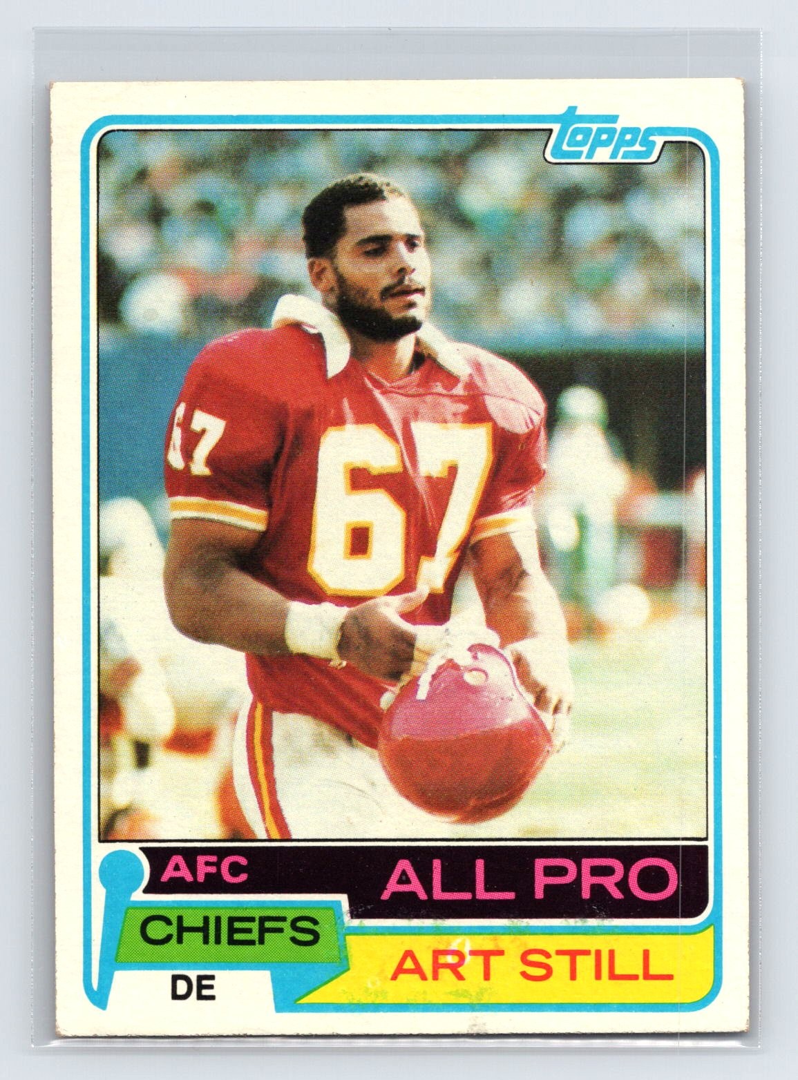 1981 Topps #310 Art Still RC - Rookie - Chiefs