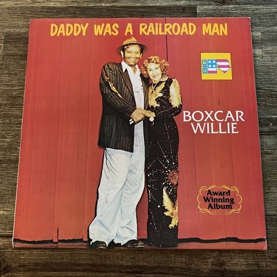 Boxcar Willie   Daddy Was A Railroad Man LP Vinyl 1978 Column One Country Album