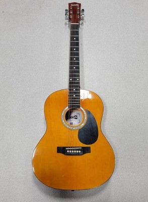 RockJam Acoustic Guitar with Gig Bag Full Size 39'' (AG-1N-G) 