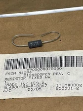 SHALLCROSS ~ 2134500PC9 ~ RESISTOR, FIXED, WW ~ (LOT OF 3)