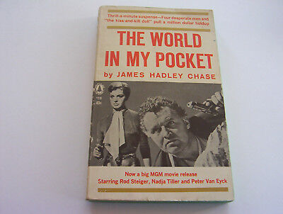 The World In My Pocket 1962 James Hadley Chase Rod Steiger Movie Tie In Ebay