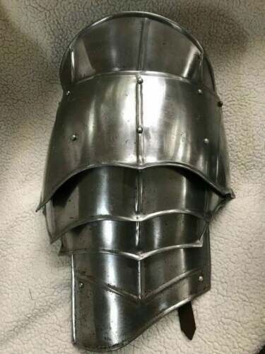 Medieval Knights Pauldron Shoulder pair Replica Armour Steel Shoulder Pair gift - 第 10/10 張圖片